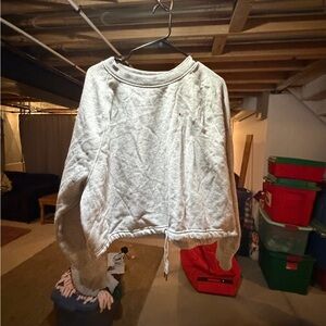 Champion Light Gray Women's Sweatshirt